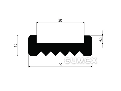 GUMMIPROFILE MIT C-FORM